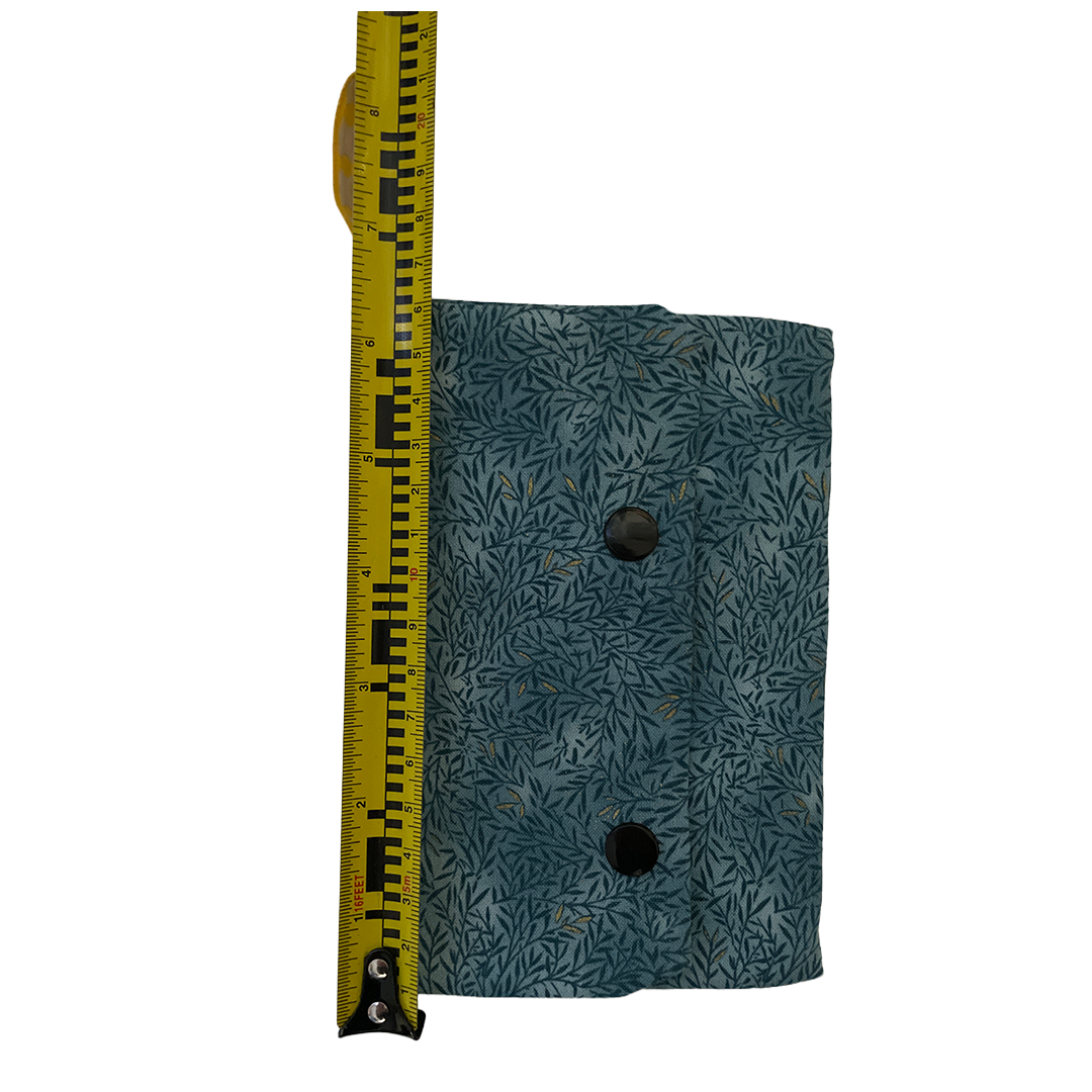 Button Cotton Pouch Wallet