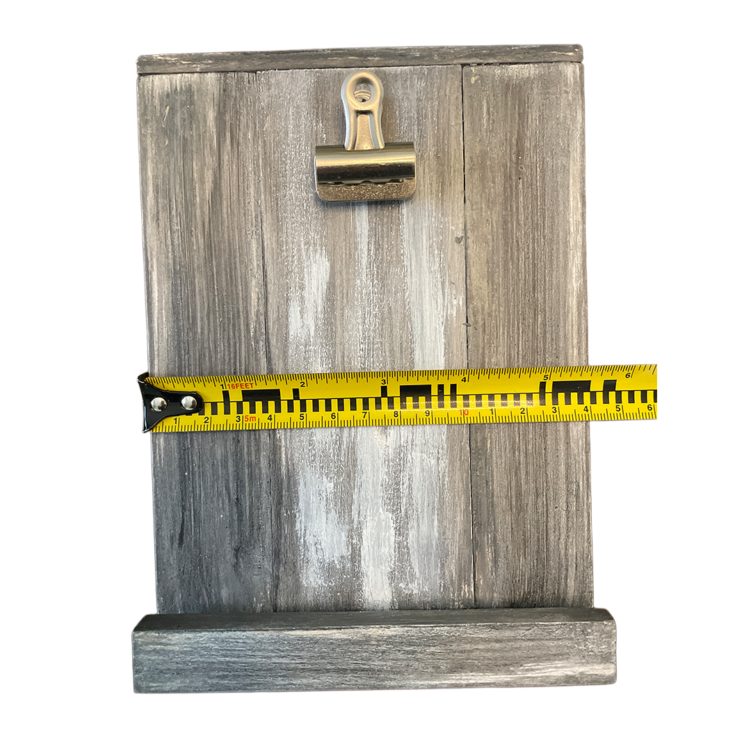 Grey Pine Wood Wall Picture Holder
