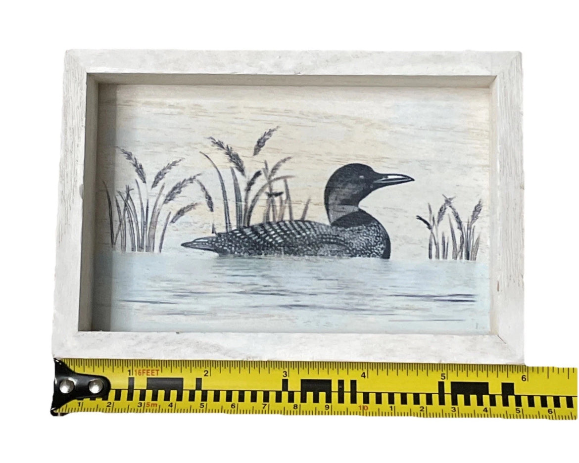 Artistic Loon Wooden Sign