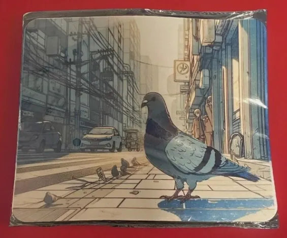 City Pigeon Mouse Pad