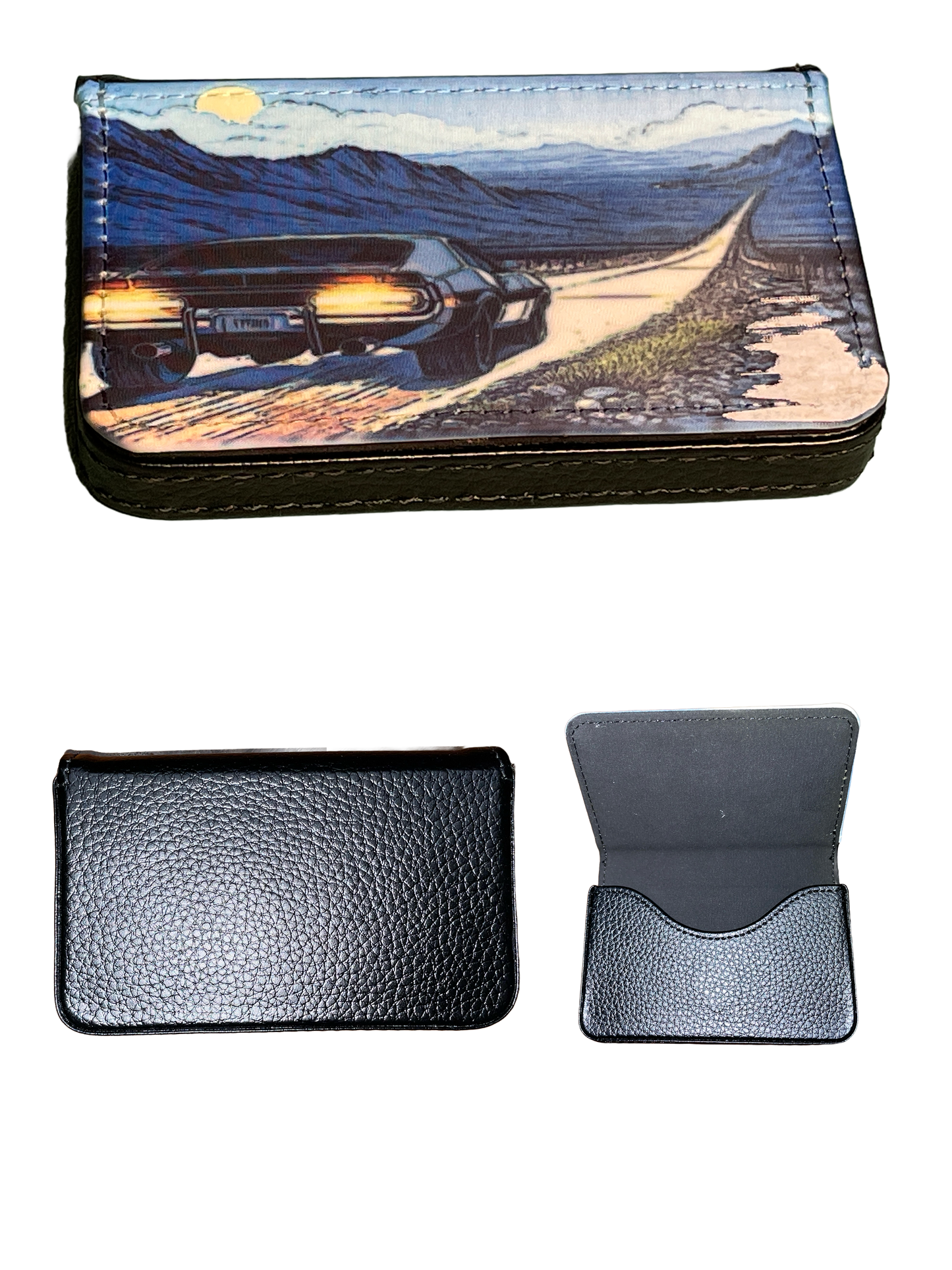 Road Trip Car Magnetic Folding Card Holder