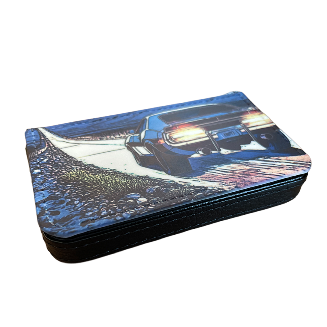 Sports Car Magnetic Folding Card Holder