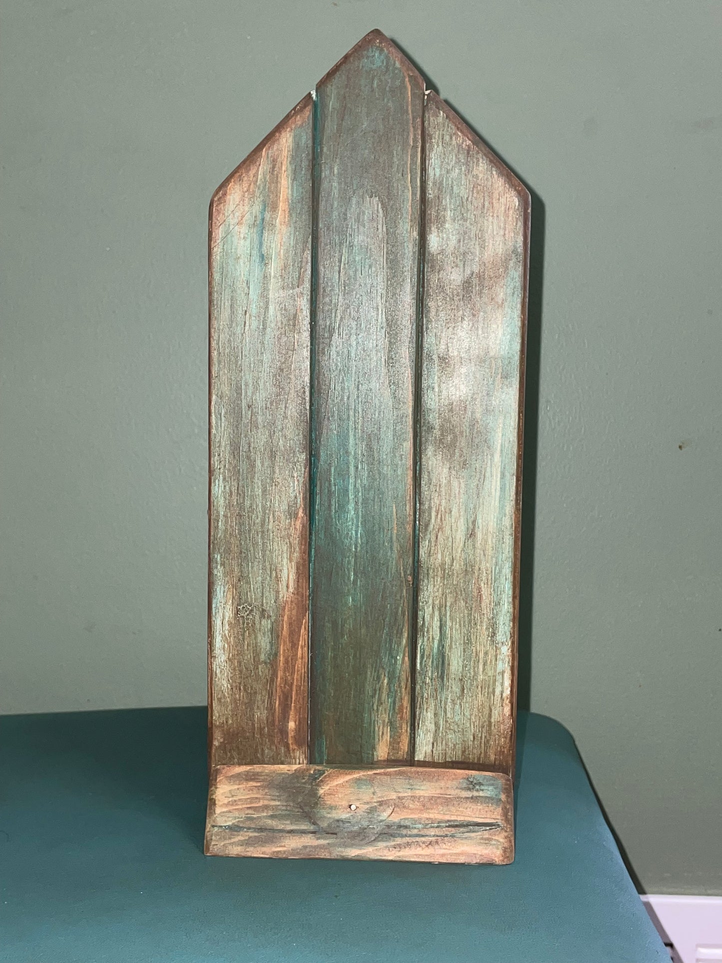 Table Top Wood Plant Stand Decor