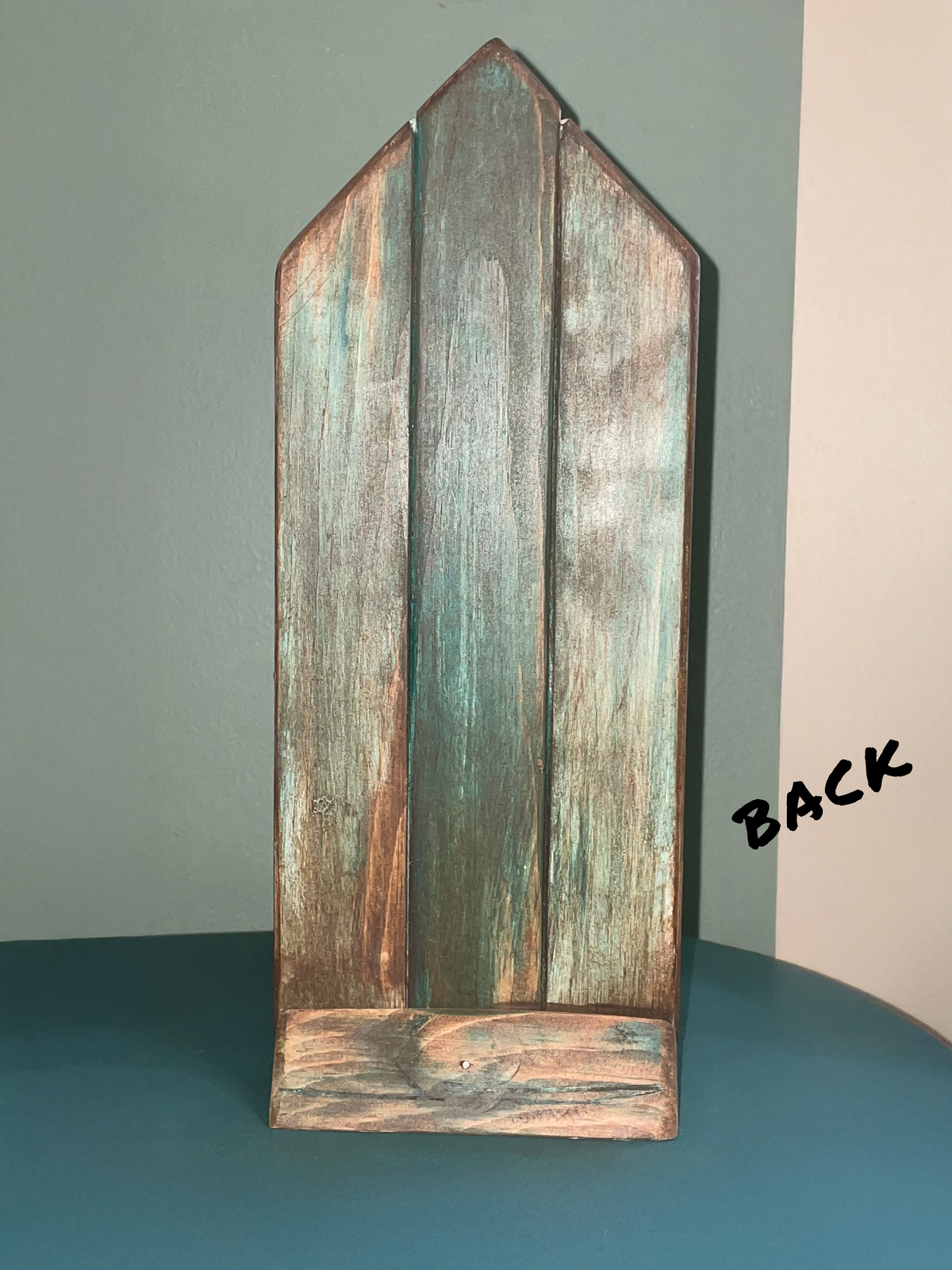 Table Top Wood Plant Stand Decor